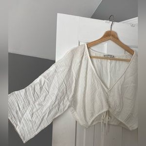 Abercrombie linen top